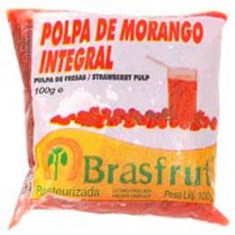 Polpa de Fruta BRASFRUT de Morango 100g